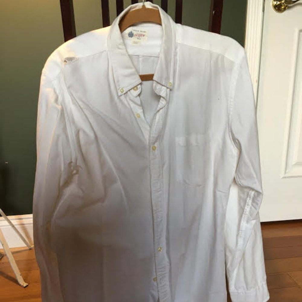 White J Crew Button down